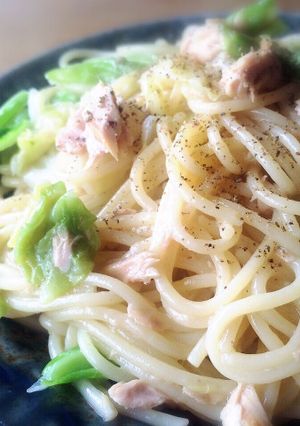 茹で汁そのまま！キャベツナ中華パスタ-レシピのメイン写真