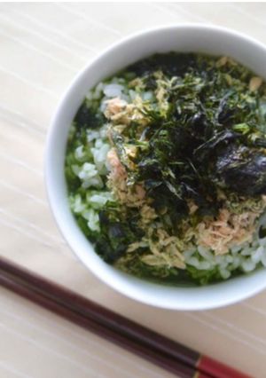 カツオだしで点てた抹茶で抹茶漬け-レシピのメイン写真