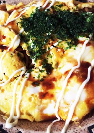 簡単♪オム焼きそば♡-レシピのメイン写真