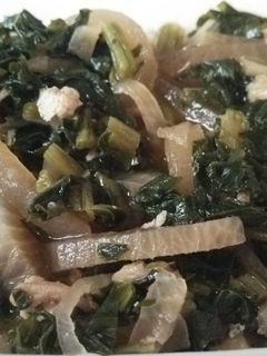懐かしい味大根葉煮物-レシピのメイン写真