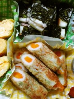 ニンジン入り竹輪磯辺揚げ☆-レシピのメイン写真
