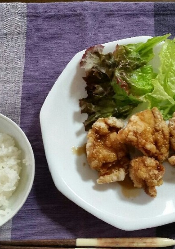 鶏の唐揚げ 甘酢がけ-レシピのメイン写真