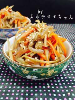 蒟蒻入り ヘルシーきんぴらごぼう❤️-レシピのメイン写真
