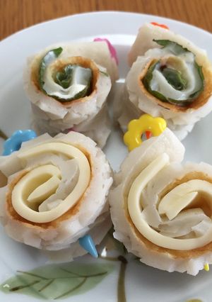 ちくわロール-レシピのメイン写真