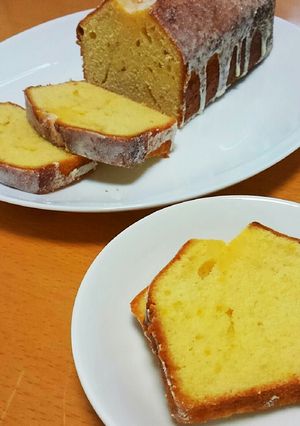 カルピスソフトでオレンジパウンドケーキ。-レシピのメイン写真
