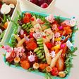 春の親子遠足♪カラフルお弁当♡おかずの段