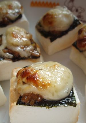 はんぺんのなめ茸マヨ焼き～-レシピのメイン写真