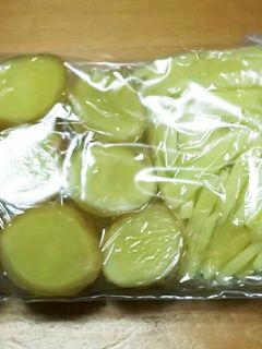 ぱぱっと使える生姜の保存法♪-レシピのメイン写真