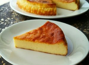 マスカルポーネでベイクドチーズケーキ♧-レシピのメイン写真