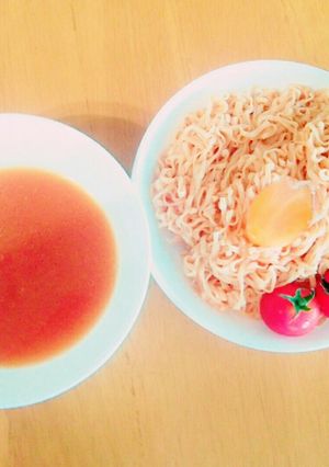 暑い日にウマい！冷やしチキンラーメン：)-レシピのメイン写真