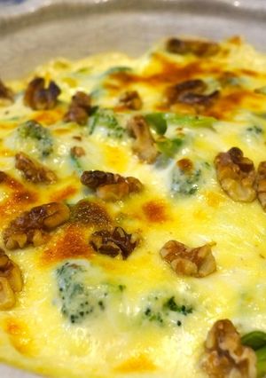 くるみブロッコリーの豆腐クリームグラタン-レシピのメイン写真