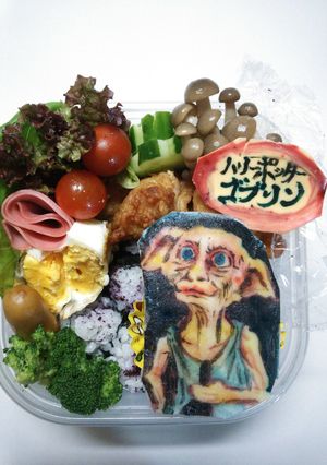 キャラ弁当ハリー・ポッター-レシピのメイン写真