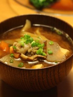 英太パパ豚汁-レシピのメイン写真