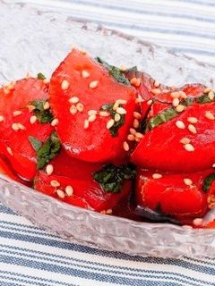 まぐろのだし醤油・ゴマ油漬け-レシピのメイン写真