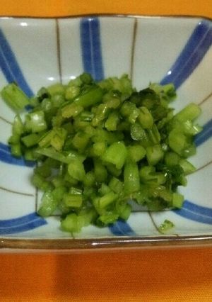 かぶの茎の塩漬け-レシピのメイン写真