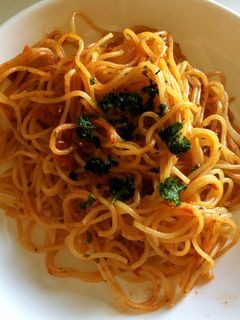 茹でずにちゃんとスパゲッティ-レシピのメイン写真
