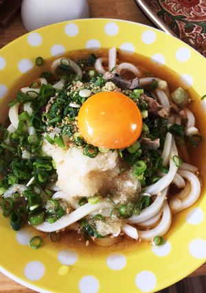 鯖缶の和風ぶっかけうどん-レシピのメイン写真
