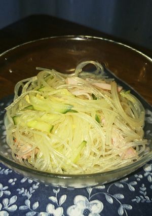 簡単　中華風　春雨サラダ-レシピのメイン写真