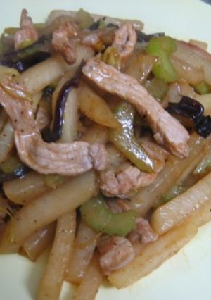 大根の炒め物-レシピのメイン写真
