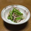 山菜ミズの炒め物
