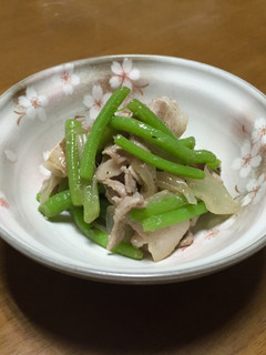 山菜ミズの炒め物-レシピのメイン写真