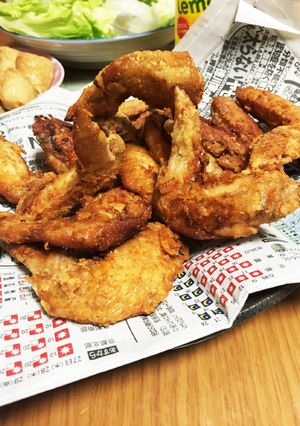 *＊これが美味しい！手羽先の唐揚げ＊*-レシピのメイン写真