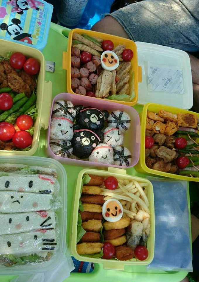運動会お弁当⭐2014-レシピのメイン写真