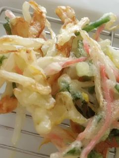 かき揚げ-レシピのメイン写真