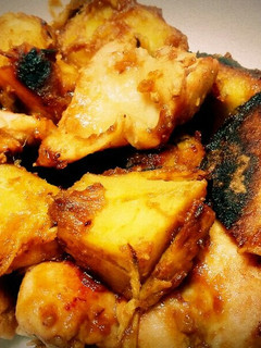 コープの焼きいもで!鶏ポン酢炒め-レシピのメイン写真