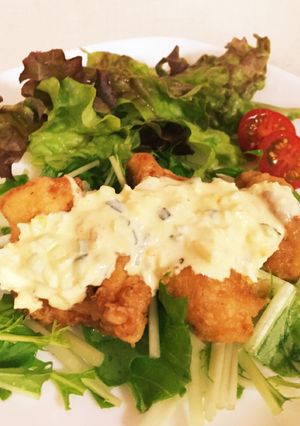 鶏胸肉でチキン南蛮♡甘酢はすし酢使用♡-レシピのメイン写真