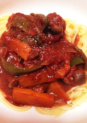 鶏のワイン煮込み-レシピのメイン写真