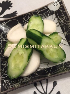 納豆ダレでキュウリとカブの浅漬け♪-レシピのメイン写真