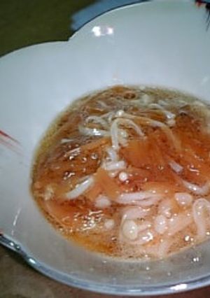 楽々♪えのきとなめたけ和え-レシピのメイン写真