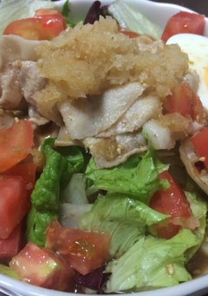 生姜風味のヘルシーサラダうどん-レシピのメイン写真