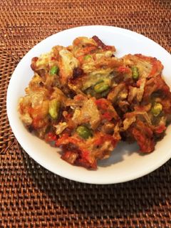 簡単◎味付き☆一口野菜かき揚げ-レシピのメイン写真