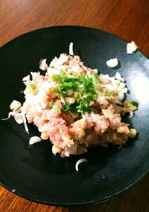 酒の肴シリーズ★ぶりのなめろう-レシピのメイン写真