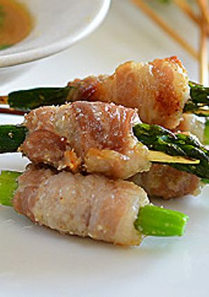 アスパラとん串焼き-レシピのメイン写真