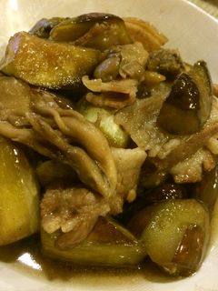 なす・舞茸・豚バラの炒め煮-レシピのメイン写真