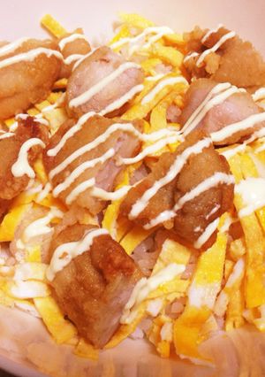 簡単からマヨ丼-レシピのメイン写真
