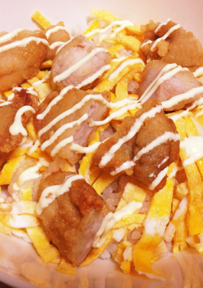 簡単からマヨ丼-レシピのメイン写真