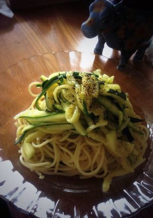 ズッキーニのダイエットパスタ-レシピのメイン写真