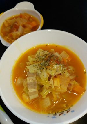 野菜たっぷりスープ-レシピのメイン写真
