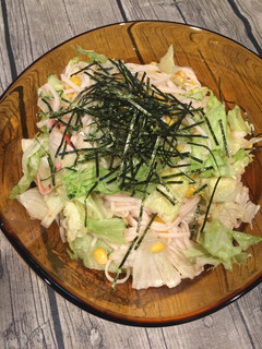 ゴマだれサラダうどん-レシピのメイン写真