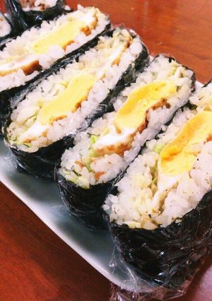 家にある材料で！美味しいおにぎらず-レシピのメイン写真