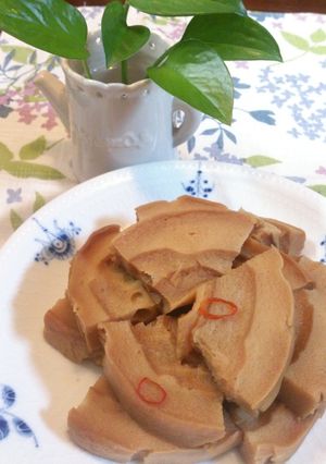♪たくあんの漬け汁再利用の煮物♪-レシピのメイン写真