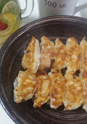 ごま油香るトマト入り餃子-レシピのメイン写真