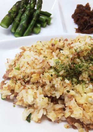 簡単!おかかネギチャーハン-レシピのメイン写真