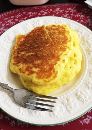 ふわもち♪お豆腐ホットケーキ-レシピのメイン写真
