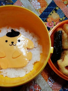 キャラ弁♡ポムポムプリン-レシピのメイン写真