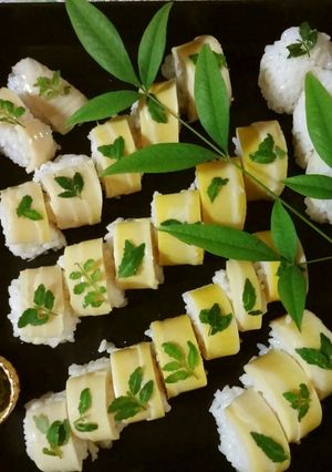 たけのこ（大名筍）で押しずし風-レシピのメイン写真